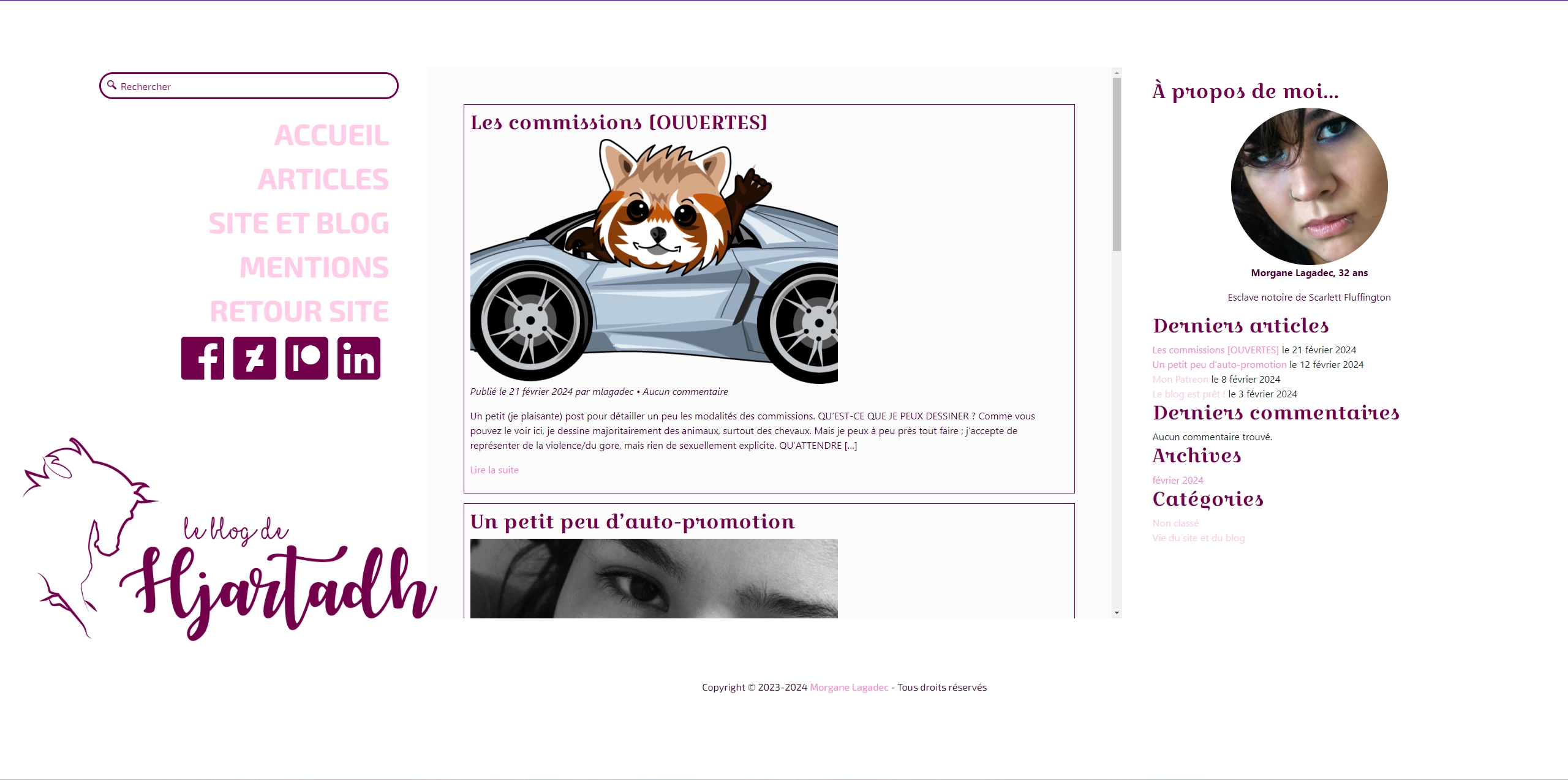 V1.1 du blog