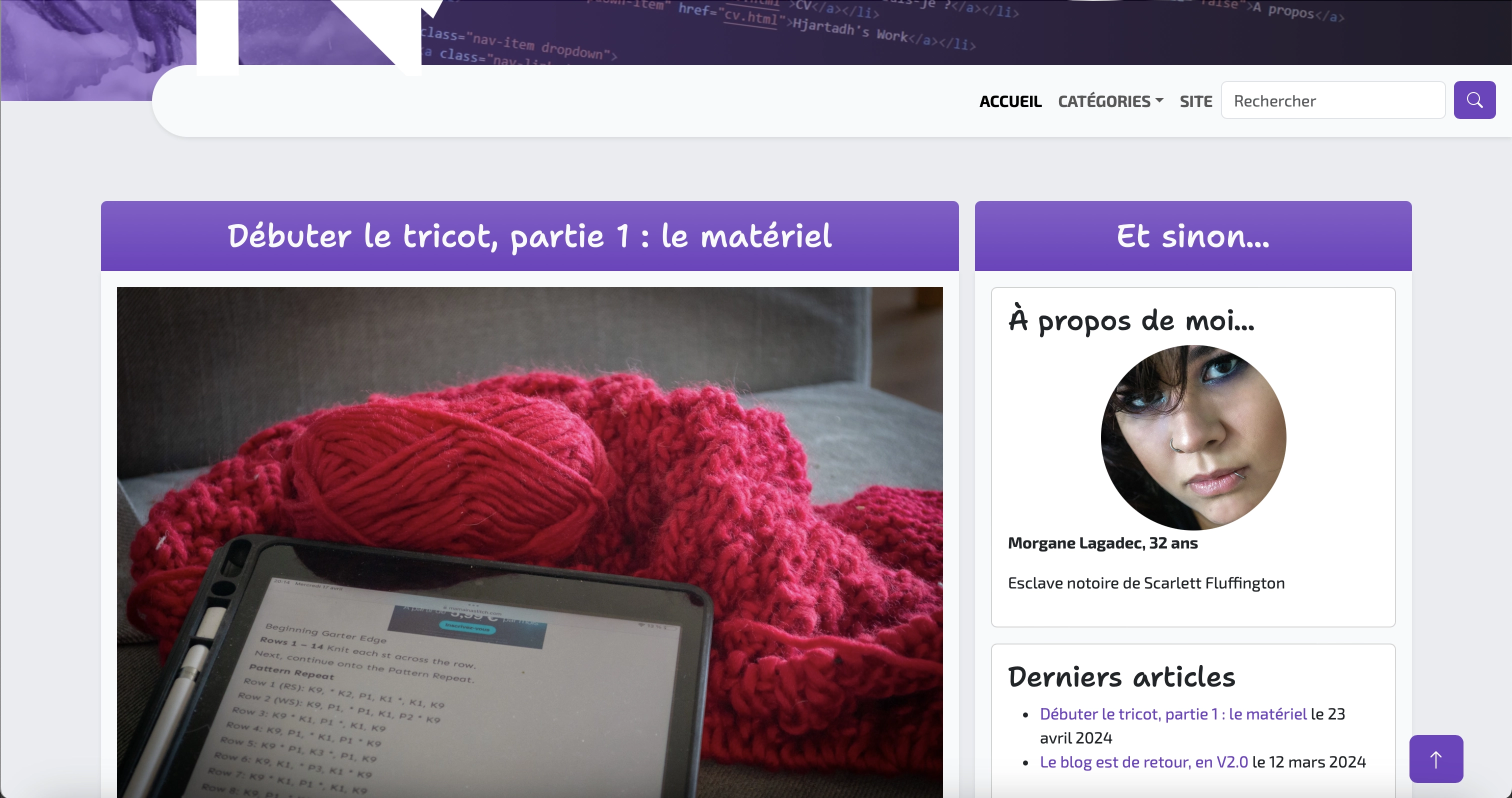 V2 du blog
